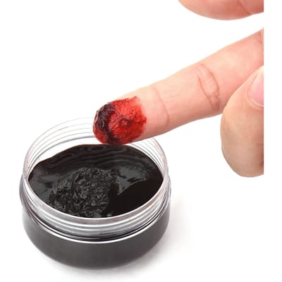 Maquillage Halloween Gel de Sang Coagulé Sang Artificiel Vampires Zombies Sang de Scène Effets Spéciaux Cicatrice Plaie Sang Artificiel Croûte rouge