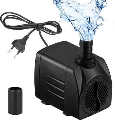 Allecto - Waterpomp - Ultra Stille Aquarium Pomp - 600 l/h - Compacte Pomp - Energiezuinig - Geschikt voor Zoetwater - Zwart