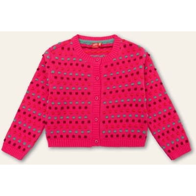 Oilily Vera Vest- maat104/4yr Bright Rose