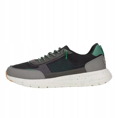 Hey Dude Sirocco Alta - Sneakers - Zwart/Meerkleurig - Veters - Flex & Fold