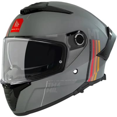 Volgelaats motorhelm, dubbel schild / pinlock klaar MT Helmets Thunder 4 SV Mil C2