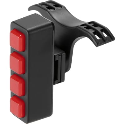 Feu arrière intelligent Longue autonomie Avertissement Feu stop pour vélos de route et de montagne Feu stop intelligent gray