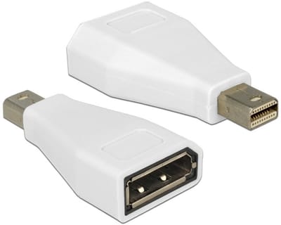Delock - Mini DisplayPort - DisplayPort Adapter - Wit