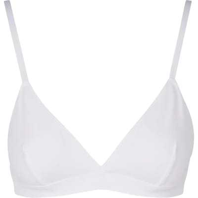 Urban Classics - Basic unpadded 2-Pack BH - L - Wit/Wit