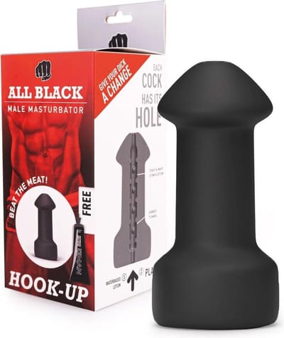 All Black - Masturbator Hook-Up