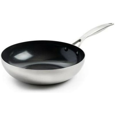 GreenPan Geneva - tri-ply - wok 28 cm - PFAS-vrij