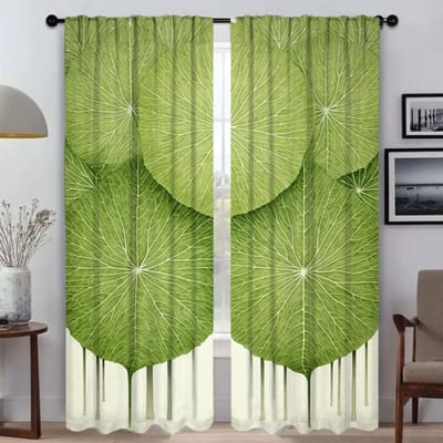 Momo Illustratie Verduisteringsgordijn voor Kamer 2 Panelen Keukengordijnen Tule voor Slaapkamer Woninginterieur Gordijnen Shades Scheidingswand W60xH90cmx2pcs-CL