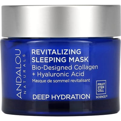 Andalou Naturals, Revitalizing Sleeping Beauty Mask, 1.7 fl oz (50 ml) white