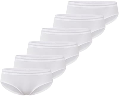 Schiesser Meisjes panties 6 pack Teens Girls Long Life Cotton