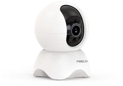 Foscam X5 - Beveiligingscamera's - 5 MP - Pan&tilt - Binnencamera - Babyfoon - Persoonsdetectie - Zwart