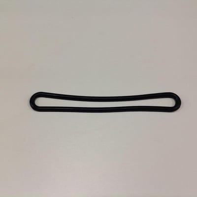 Spanrubber voor ladingnet /aanhangwagen 25cm x 8mm - 10 stuks