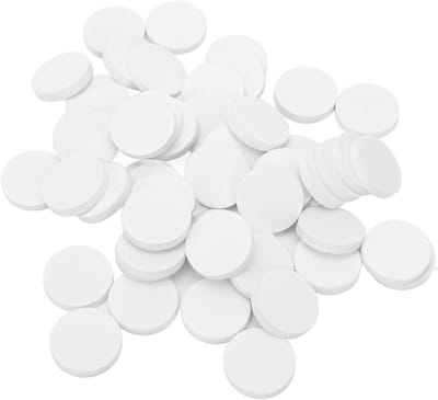 Schuurpapierschijven - Nagelpolijstschijven - Nagelverzorging - Zelfklevend Vervangbaar - 25 mm - Wit