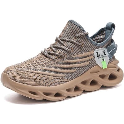 YRZL Sports Hardlopen Heren Zwart Jogging Schoenen Casual Sneakers Outdoor Ademend Mesh Dames Licht Schokabsorptie Sneakers Heren 36 gray