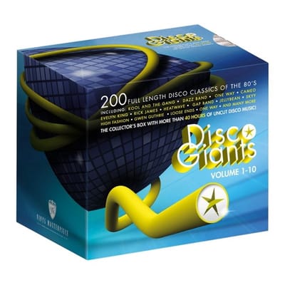 Various Artists - Disco Giants Volume 1-10 (200 Full Length Disco Classics Of The 80's) (10 CD) (Remastered)