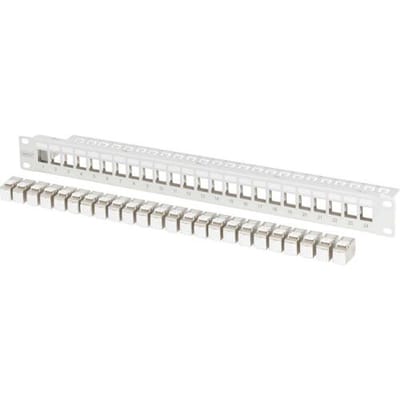 DIGITUS patch panel - 1U - 19" - modular