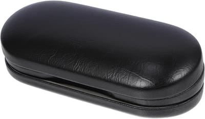 Lenzenhouder - Brillen etui - Veilig opbergen - Magnetische sluiting - 15.80x7.40x4.00CM - Zwart