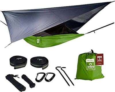 Camping hangmat met accessoires - Lichtgewicht, compleet pakket voor outdoorliefhebbers