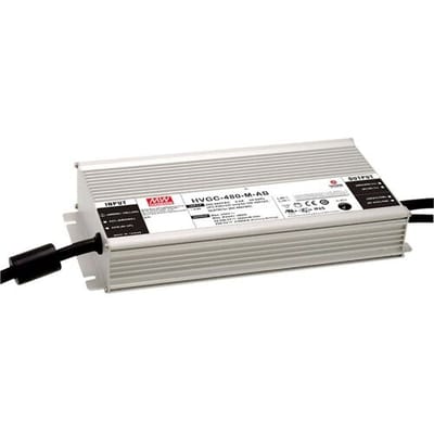 MEAN WELL HVGC-480-M-AB LED-driver Constant vermogen 480 W 1050 - 2625 mA 92 - 228.5 V/DC Instelbaar, Dimbaar, 3-in-1 dimmer, Outdoor, PFC-schakeling,