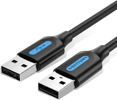 Vention COJBC USB-kabel USB 2.0 0,25 m USB A Zwart
