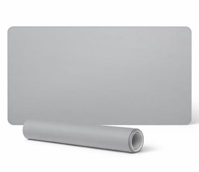 Universele beschermmat voor tafels en aanrechtbladen, lichtgrijs, 90x45 cm