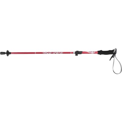 2 Pièces Bâton de Randonnée Super Léger Robuste Alliage d'Aluminium Alliage d'Aluminium Marche Alpinisme Bâton Rouge rouge