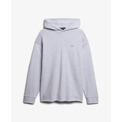 Superdry Studios Hoodie Lichtgrijs Grootte: 38