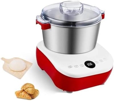 Deegmixer - Keukenmachine - Brood Bakken - Constante Temperatuur Gisting - 5 of 7 Liter - Rood