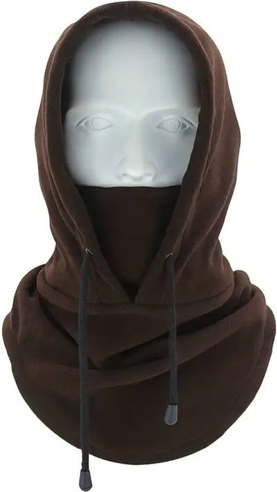 Livano Winter Masker - Balaclava - Ski Mask - Ski Masker - Bivakmuts - Full Face Mask - Koffie