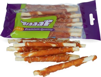 Braaaf Rol sticks 12 cm Kip 80 gr