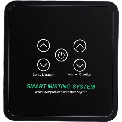 Humidificateur pour Reptiles, Système de Brumisation Automatique pour Reptiles, Pulvérisation Automatique avec Minuterie, Télécommande, Réglable à 360 Degrés