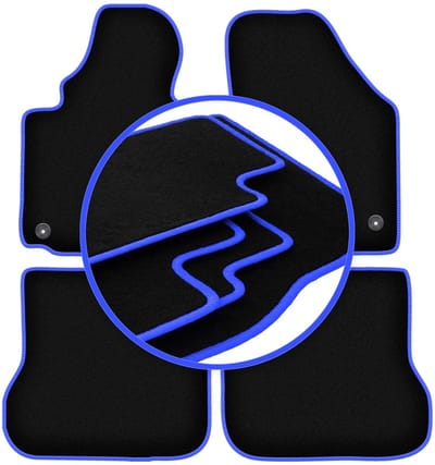 CARLUX-BLUE automatten voor: Volkswagen Caddy 2K 2FL minivan (2013-)