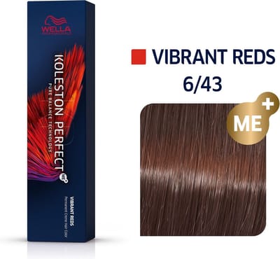 Wella Professionals Koleston Perfect Me+ - Haarverf - 6/43 Vibrant Reds - 60ml