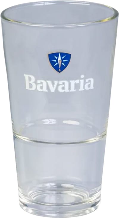 Bavaria bierglas vaasje 25cl set van 6 stuks amsterdammertje bier glas glazen bierglazen