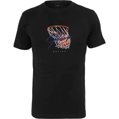 Mister Tee - Hoop Nation Heren T-shirt - XS - Zwart