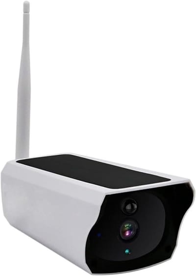 Beveiligingscamera Buiten - WIFI Camera - Huisbewaking - Zonne-energie - 1080p HD - Zwart