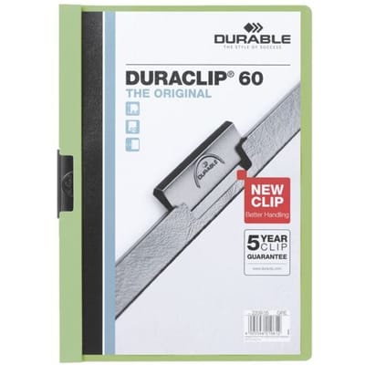 Durable Klemmap Duraclip Original 60 groen