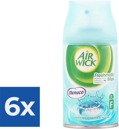 Nenuco Airwick Freshmatic Max (F) navulling - Voordeelverpakking 6 stuks