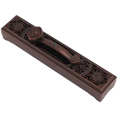 15cm Wierookbrander Levendig Verlicht Vermoeidheid Decoratief Elegant Wierookstokhouder voor Meditatie Copper Color black