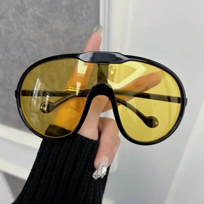 Lunettes de Soleil Circulaires Tendance Lunettes Dames Hommes Lentille Miroir Classique Lunettes de Soleil Élégantes Femme Homme Couleurs Élégantes Oculos De Sol Other brown