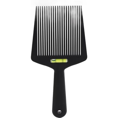 Haarknipniveau Kam Pony Olie Haarkniphoek Aanpassing Grote Tandenkam Stylingtool black