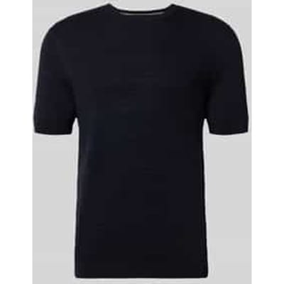 Gebreid shirt met structuurpatroon model 'Elio'