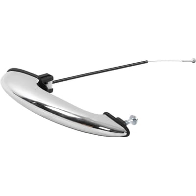 Poignée de porte extérieure de voiture chromée Avant droit 51211513109 Remplacement pour Cooper 2002‑2015 white