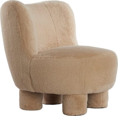 Light & Living Fauteuil Kamovu - Teddy - Beige