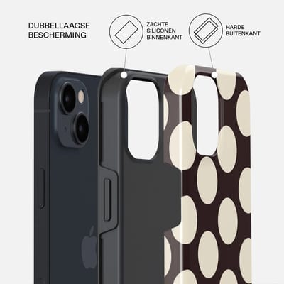 Burga Tough Backcover geschikt voor MagSafe geschikt voor iPhone 15 - Spot On