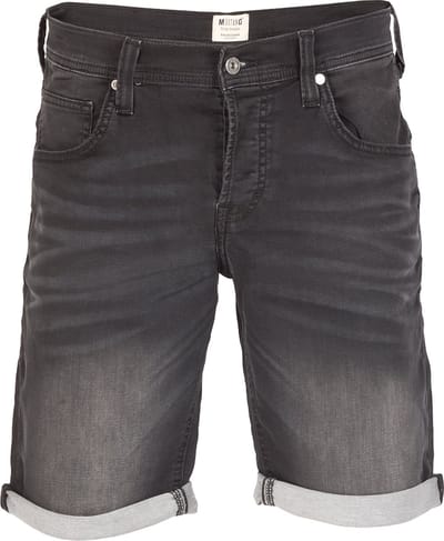 Mustang Heren Short Broeken Chicago Real X regular/straight Fit Grijs W 30 Volwassenen Korte Jeans Broek Bermuda