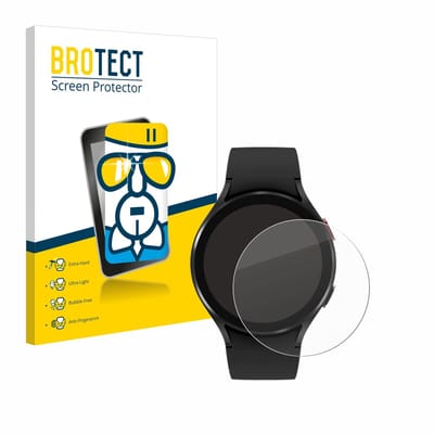 Screenprotector voor Samsung Galaxy Watch 4 (44mm) Beschermglas transparant