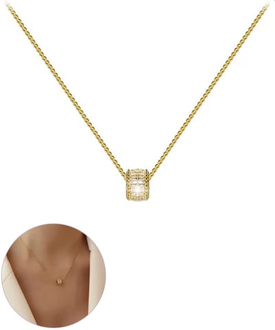 Semyco Ketting Dames – Goudkleurige Ketting met Hanger – Verstelbaar – Waterproof – Giftbox – Pollux
