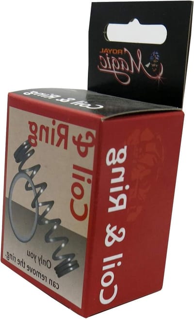 Magic Puzzel - Goocheltruc Set - Ring Trucs Uitvoeren - Eenvoudige Puzzel - 2 Ringen 2 Veren - null