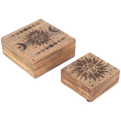Manden en dozen Signes Grimalt Sol 2U-Doos