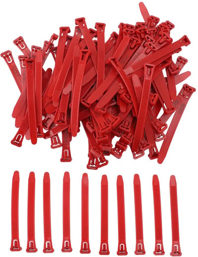 Dailygoods- Kippenbanden Robuuste Constructie - Verstelbare Identificatie Tags - Genummerde Pootringen - Kleurrijke Identificatie - Geschikt voor Gevogelte - Pootbanden